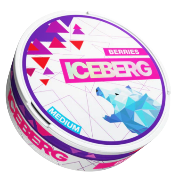 Iceberg Berries 20 mg/g - Bolsas de Nicotina Snus Suaves y Deliciosas
