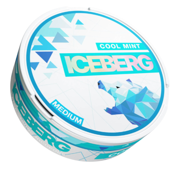 Iceberg Cool Mint 20 mg/g - Bolsas de Nicotina Snus Suaves y Refrescantes