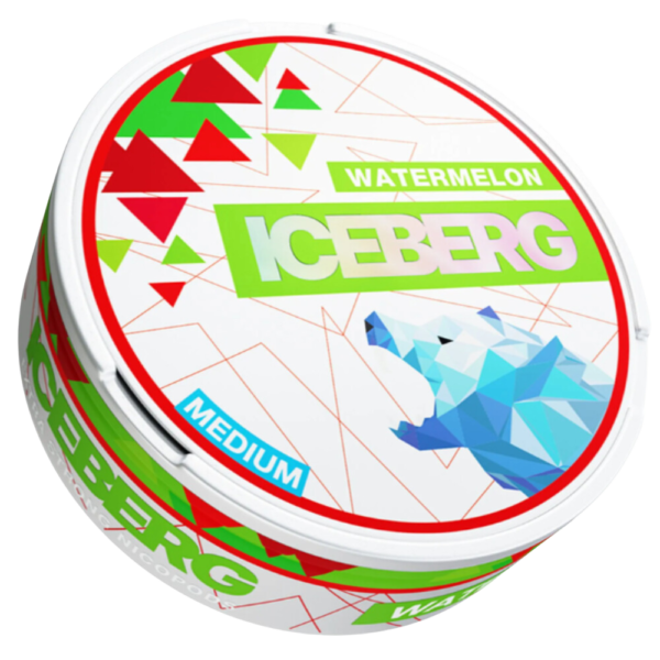 Iceberg Watermelon 20 mg/g - Bolsas de Nicotina Snus con Sabor a Sandía Fresca