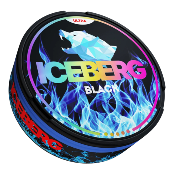 Iceberg Black 50 mg/g - Bolsas de Nicotina Snus Intensas y Sofisticadas