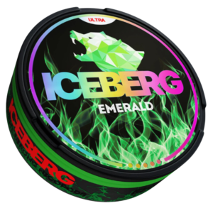 Iceberg Emerald 50 mg/g - Bolsas de Nicotina Snus Frescas y Extra Fuertes